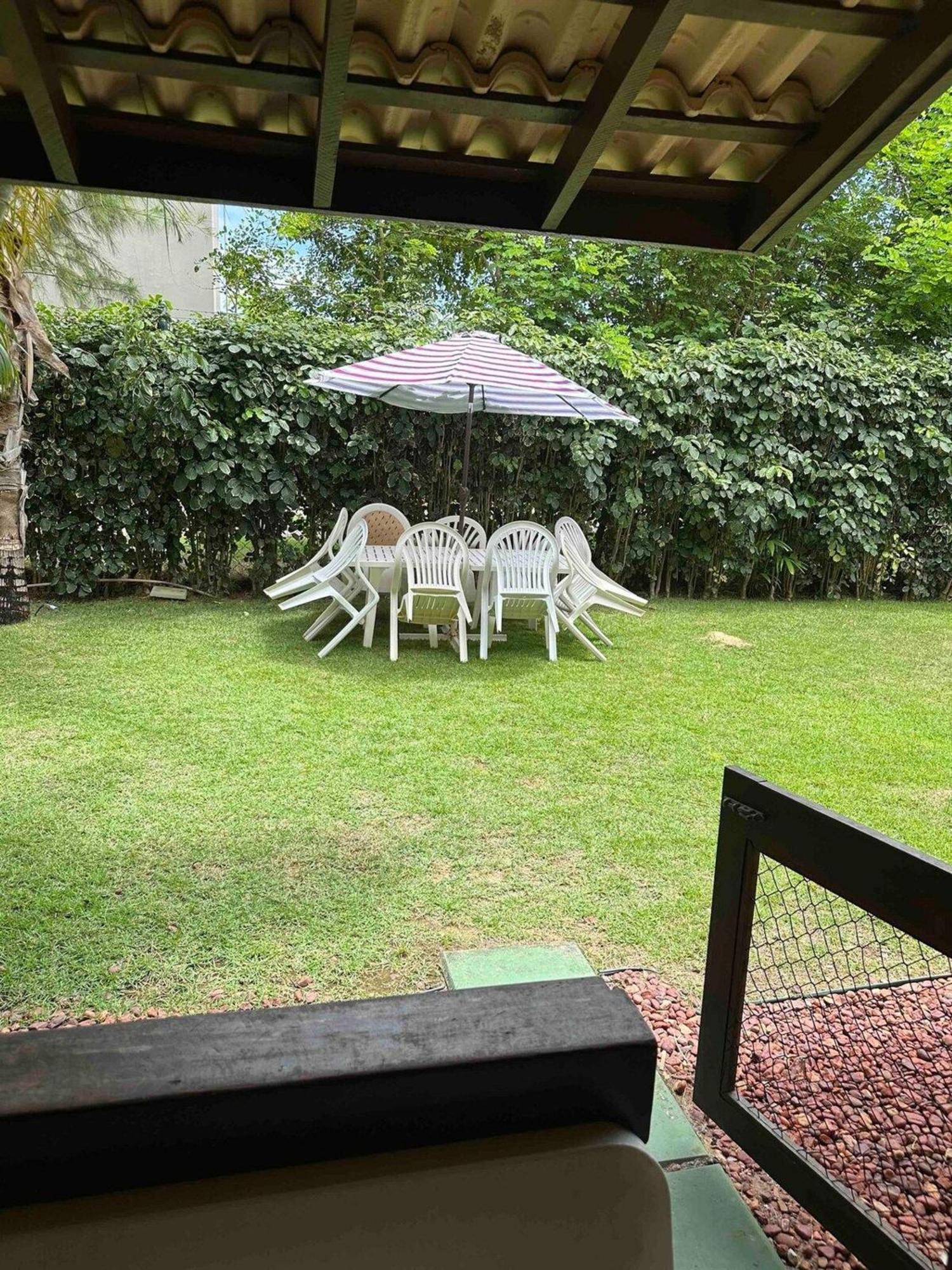 Flat Guarajuba 4 Quartos Terreo A Beira Mar - Pe Na Areia - Governanca Com Arrumadeira E Wi Fi Inclusos Camassari Екстер'єр фото