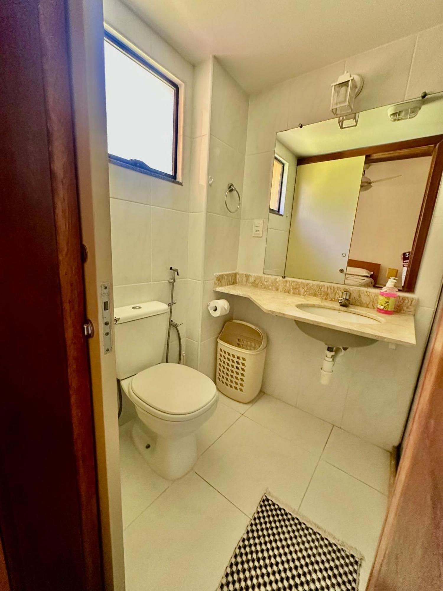 Flat Guarajuba 4 Quartos Terreo A Beira Mar - Pe Na Areia - Governanca Com Arrumadeira E Wi Fi Inclusos Camassari Екстер'єр фото